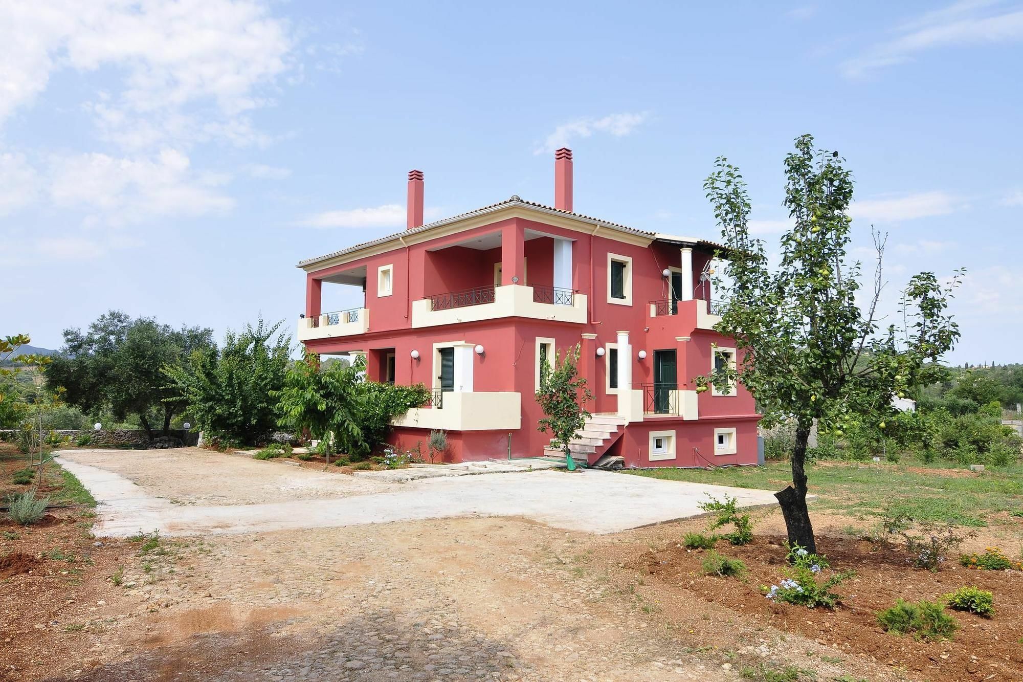 Villa Jazz Rock With Large Private Pool Gouviá Extérieur photo